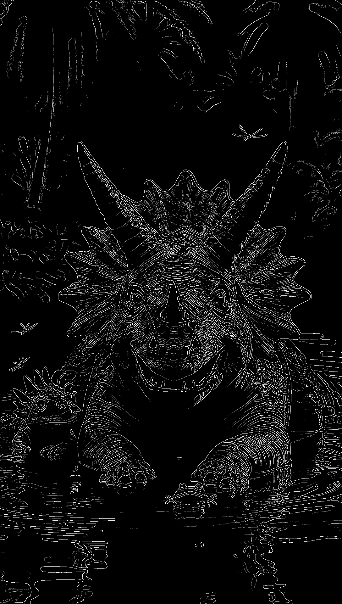 Triceratops im Schlamm